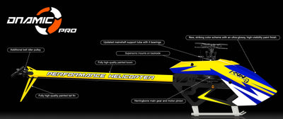 Tron Dnamic PRO kit -yellow/blue