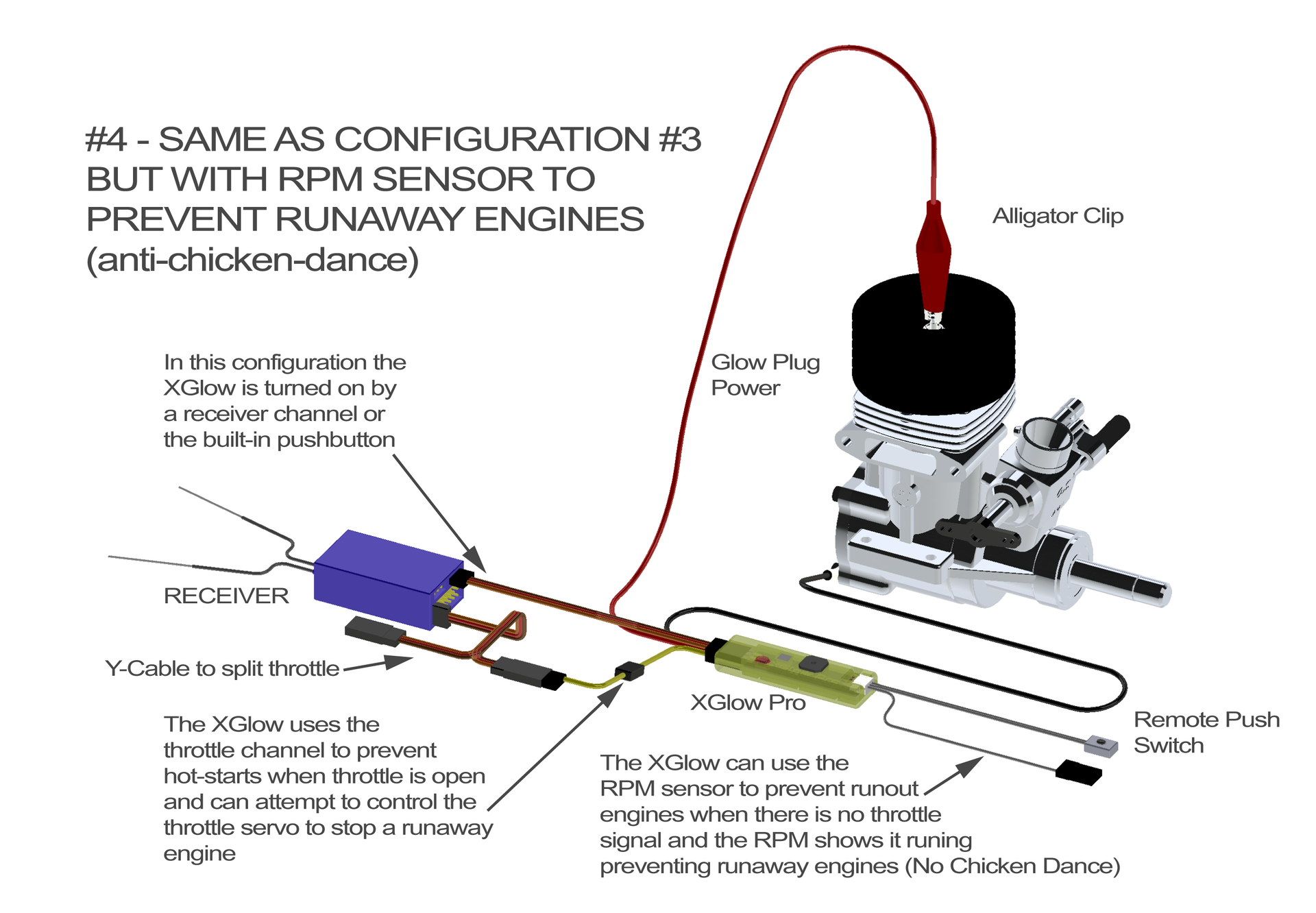 XGLOW PRO ICE GLOW PLUG IGNITER v4