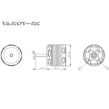 Tarot-Rc TL380A25 3215 920KV Motor