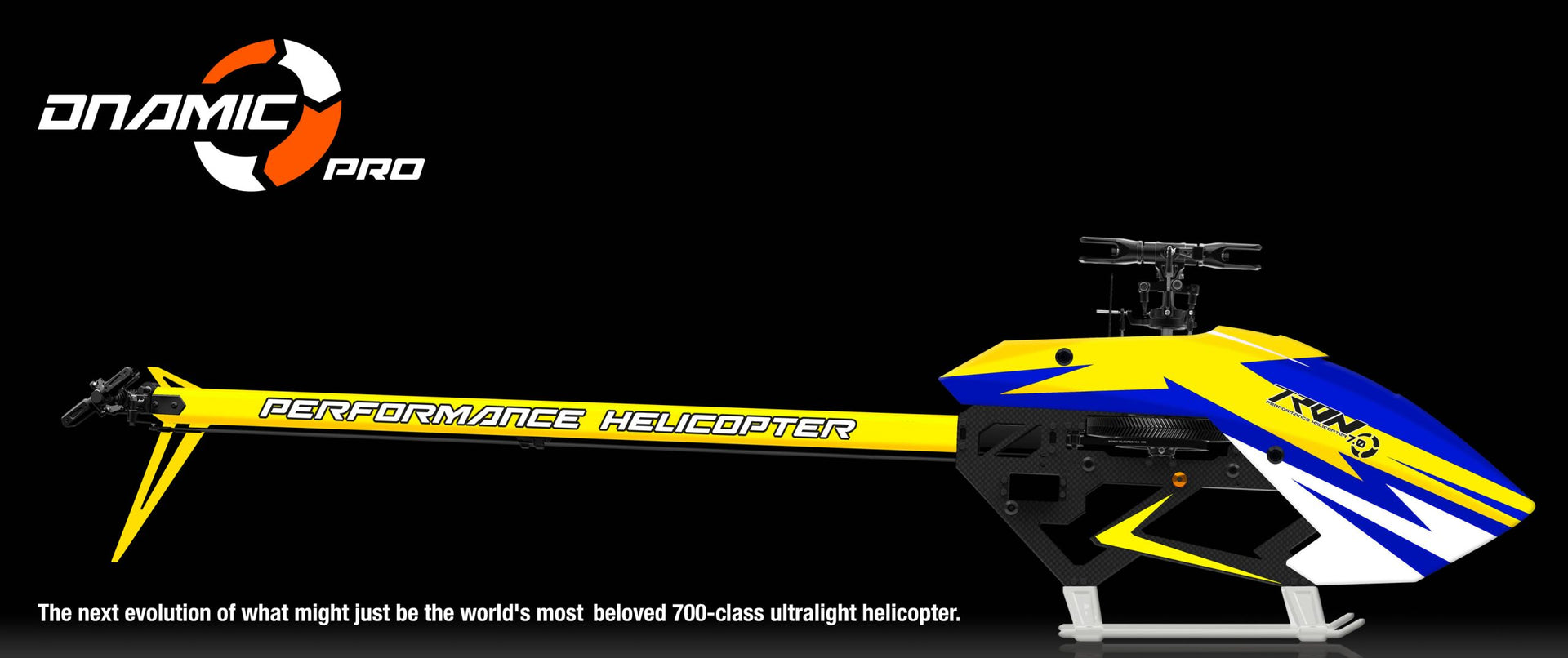 Tron Dnamic PRO kit -yellow/blue