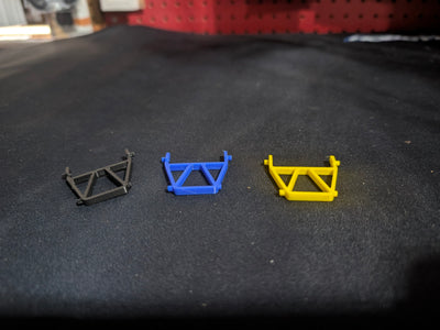 3D printed Goosky S2 Chassis Bracket