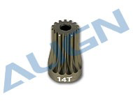 T-REX 500 motor-pinion-gear-14t H50061