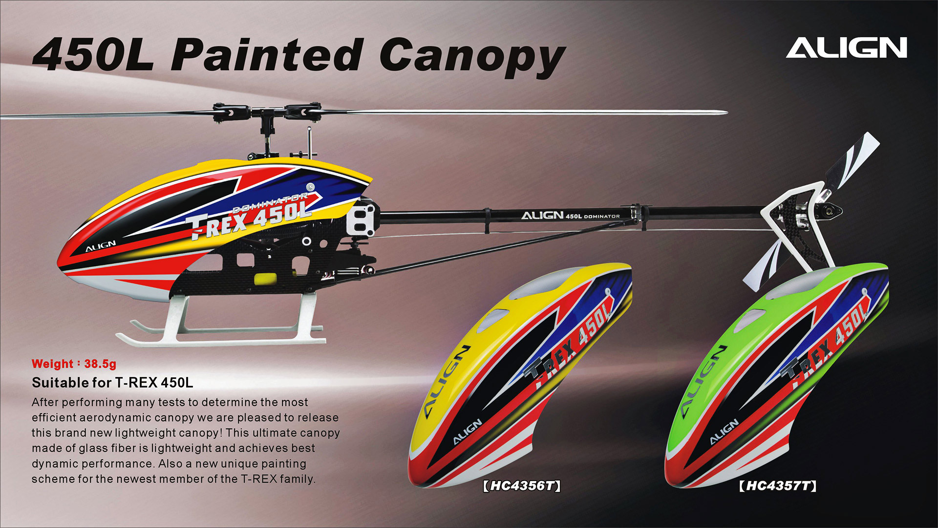 450L Dominator Painted Canopy HC4356