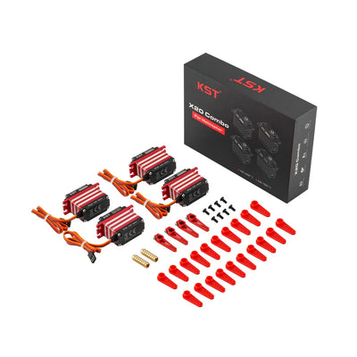 KST - X20 Combo - X20-2208 V8.0 + X20-1035 V3.0 Combo set for Rc Helicopter