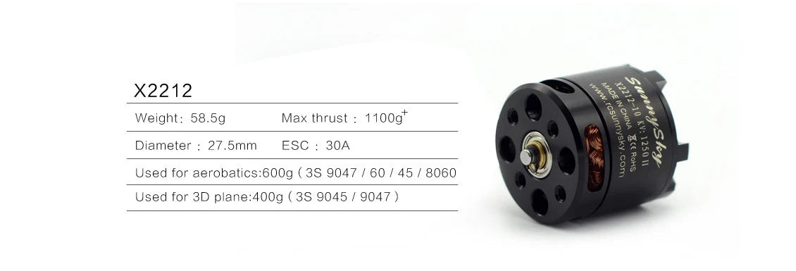 SunnySky X2212 Brushless Motor -1400KV