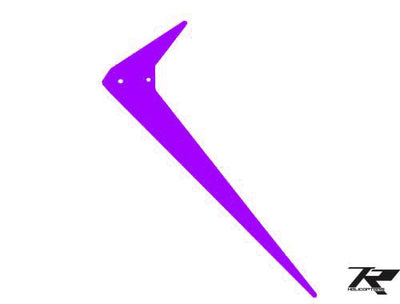 Tail fin purple TR565-420