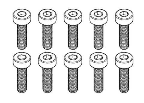 Goosky RS7/RS4 Screw Set M3x8mm