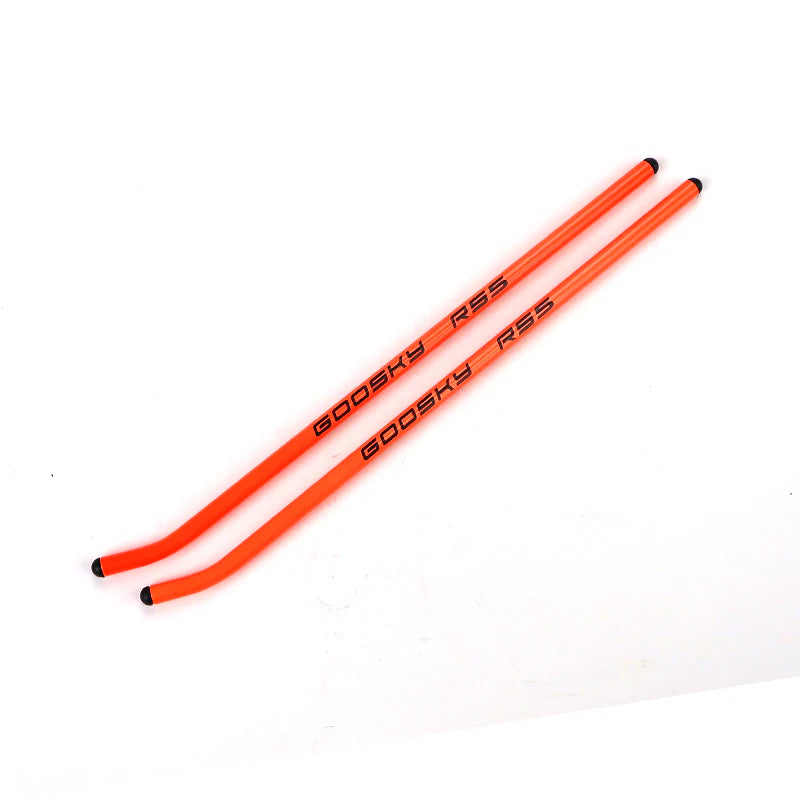 Goosky RS5 Color Painted Skid Pipe (Orange)