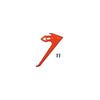 Goosky S2 MAX Tail Fin - Orange