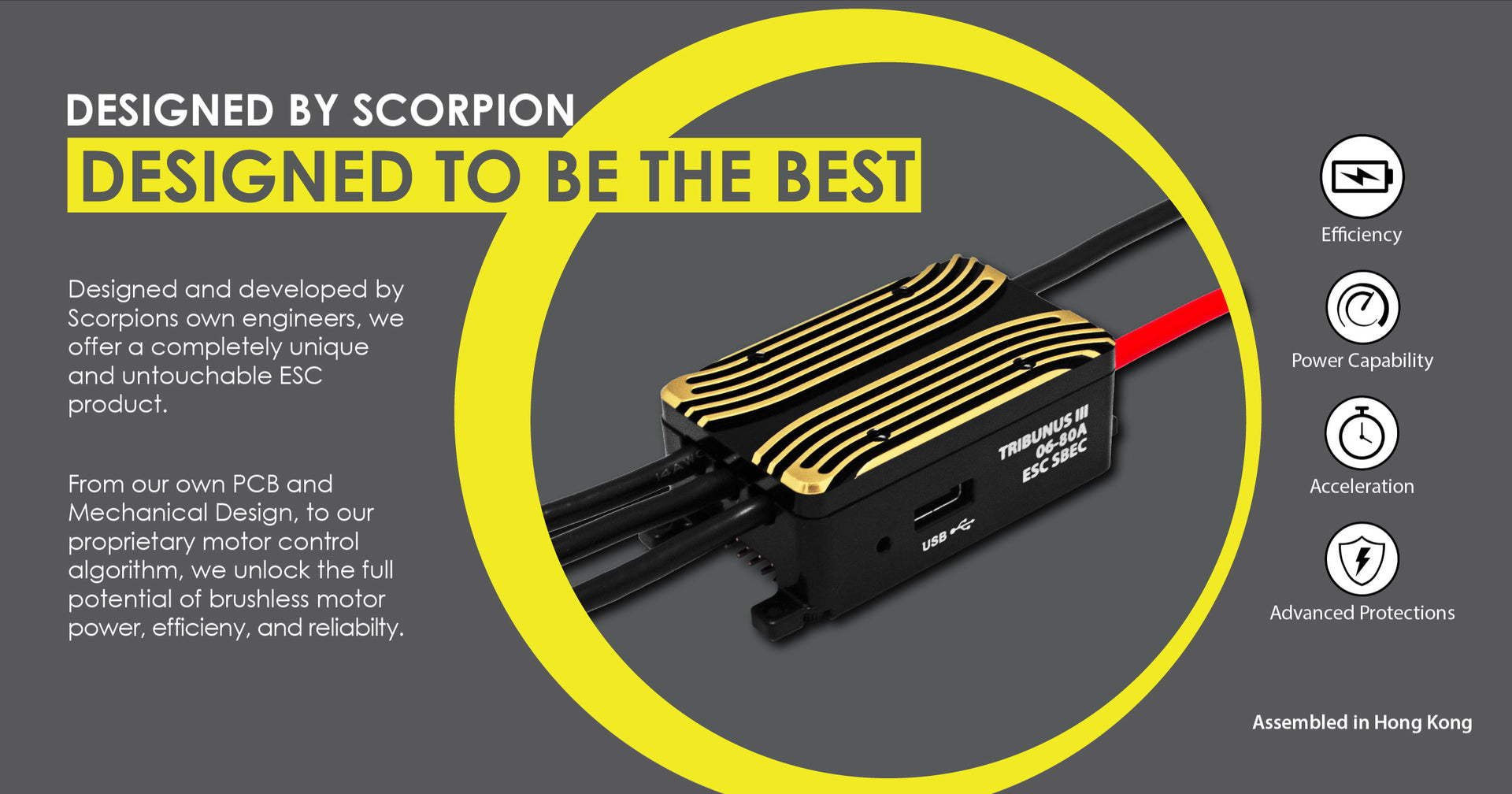 Scorpion Tribunus III 06-80A ESC SBEC