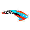 Tron 7.0 Elite Blue / Orange Option Canopy TR732-156