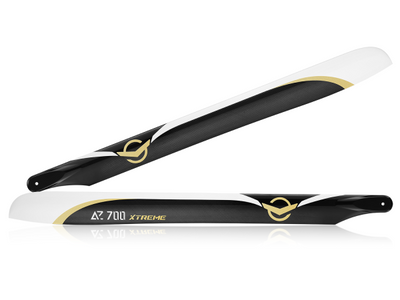 Azure Power 700 Xtreme Carbon Rotorblade 700mm