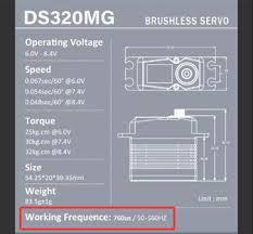 GT040135 Goosky Full Size Tail Locking Servo - DS320MG