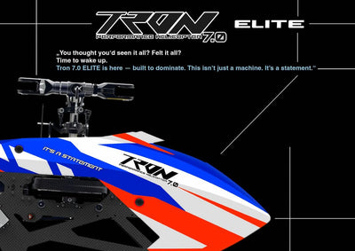 Introducing the Tron 7.0 ELITE product information. Release date is set to 31.10.2025