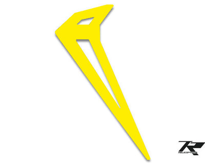 Tron Helicopters Tail Fin Yellow - Dnamic / Nitron