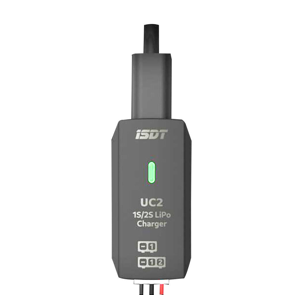 ISDT UC2 1S/2S LiPo Battery Balance Smart USB Charger XH 2.54 Balance Port Direc