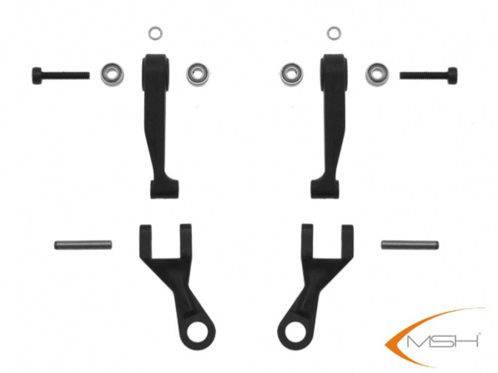 MSH51336 Flybarless washout arms