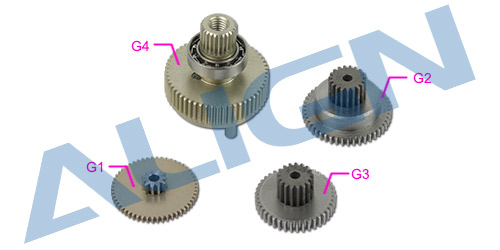 DS825 Servo Gear Set HSP82501