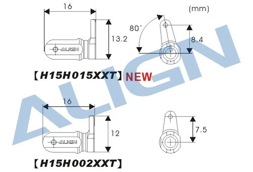 150 Main Rotor Holder H15H015XX