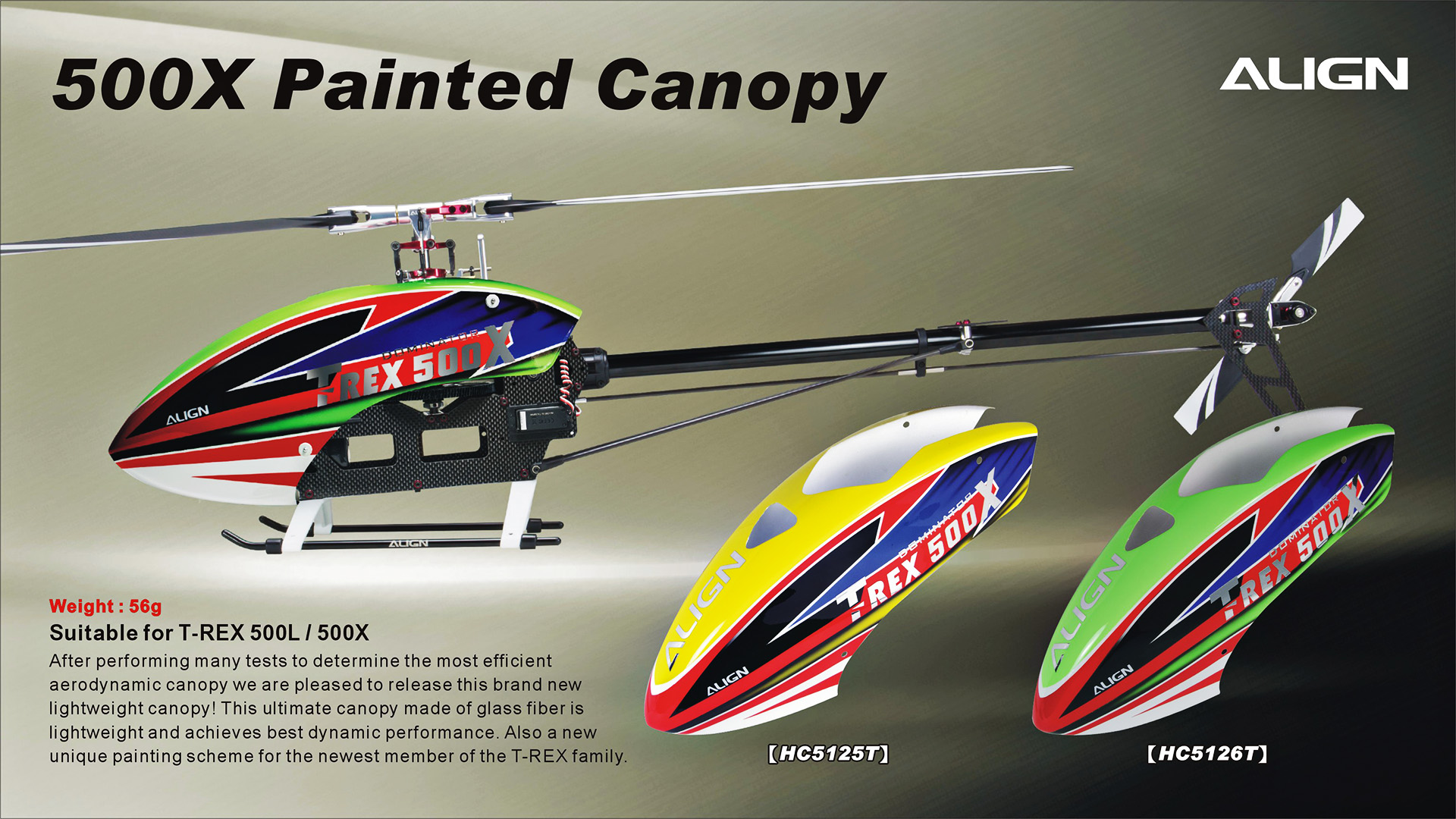 500X Painted Canopy HC5126