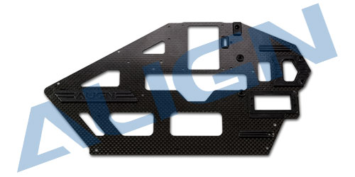 H50B002XX  500L Carbon Fiber Main Frame(L)/1.6mm